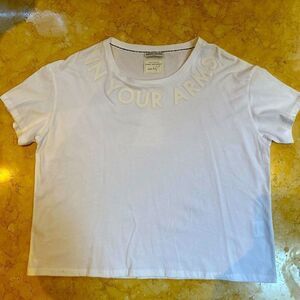 Artist’s Edition “Each x Other” White T-shirt signed by Robert Montgomery